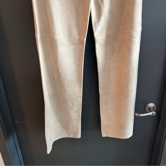 Helsa Suede 5 Pocket Pants in Sandy Beige Size Small - Picture 10 of 13